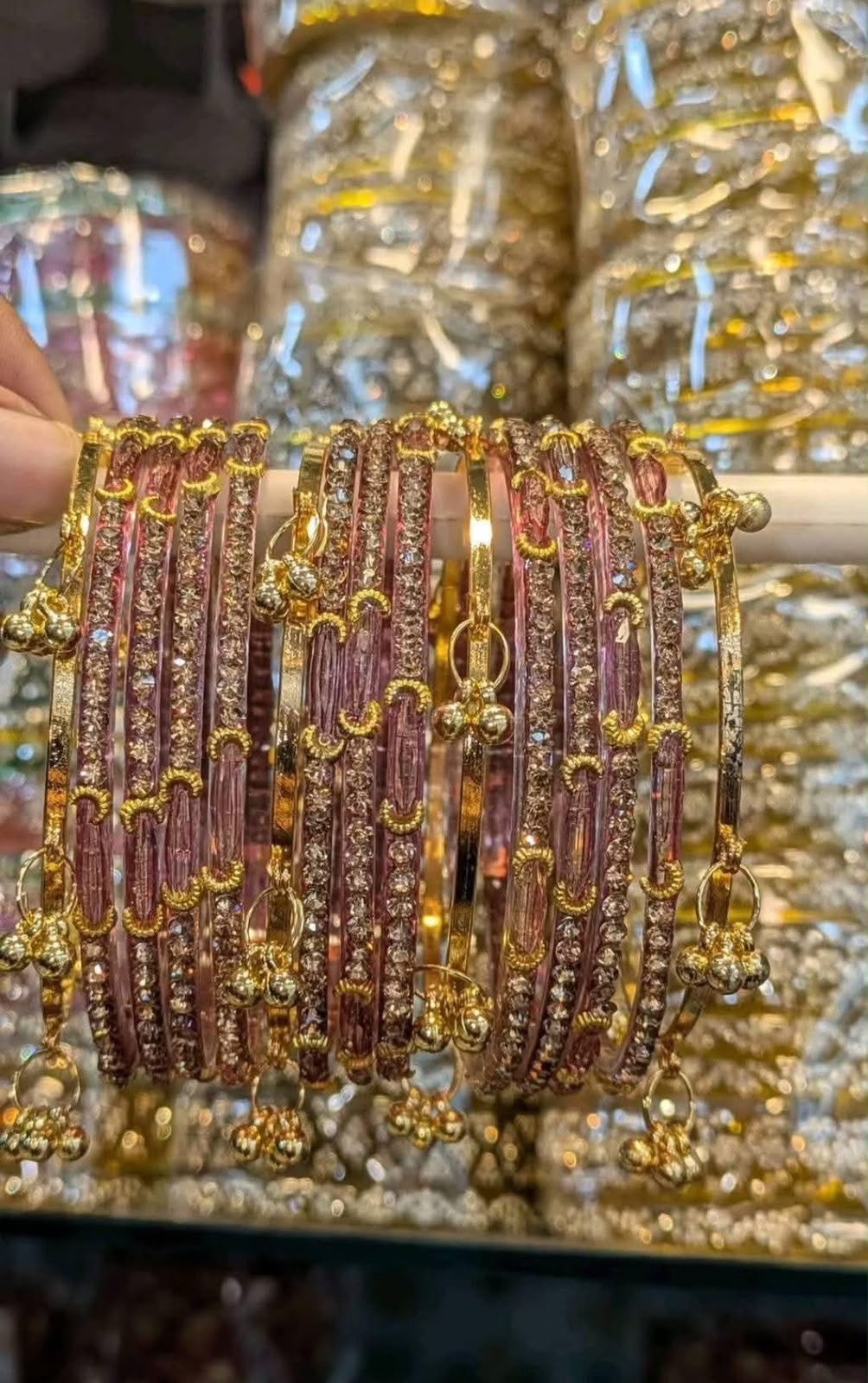 Kashmiri Golden Ghungroo Churi  Size: 2.4, 2.6, 2.8